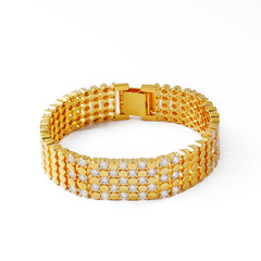 18ct Gold Plated Radiance Bracelet