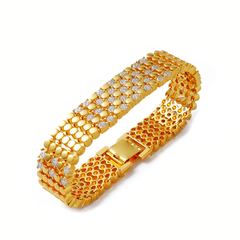 18ct Gold Plated Radiance Bracelet