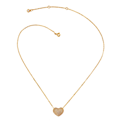 Radiant Heart Pendant Necklace