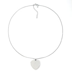 Custom Stainless Steel Heart Locket Necklace | Polished Photo Pendant | 14K Gold Vacuum Plating | OEM/ODM Jewelry Supplier