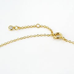 Elegant Freshwater Pearl Choker – Gold-Plated Brass, Modern & Refined