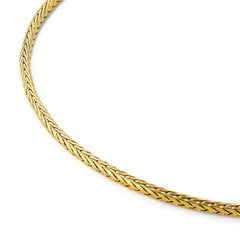 Chunky Stainless-Steel Round Chain Necklace | Gold & Silver Colors | Vacuum Plating | Unisex | Wholesale & OEM