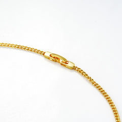 Minimalist T-Bar Pendant Necklace in 14K Gold Plating | Modern Daily Essential
