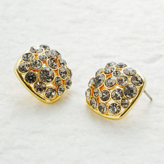 Diamond Black Rhinestone Earring