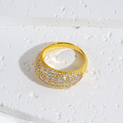 Pave CZ Ring
