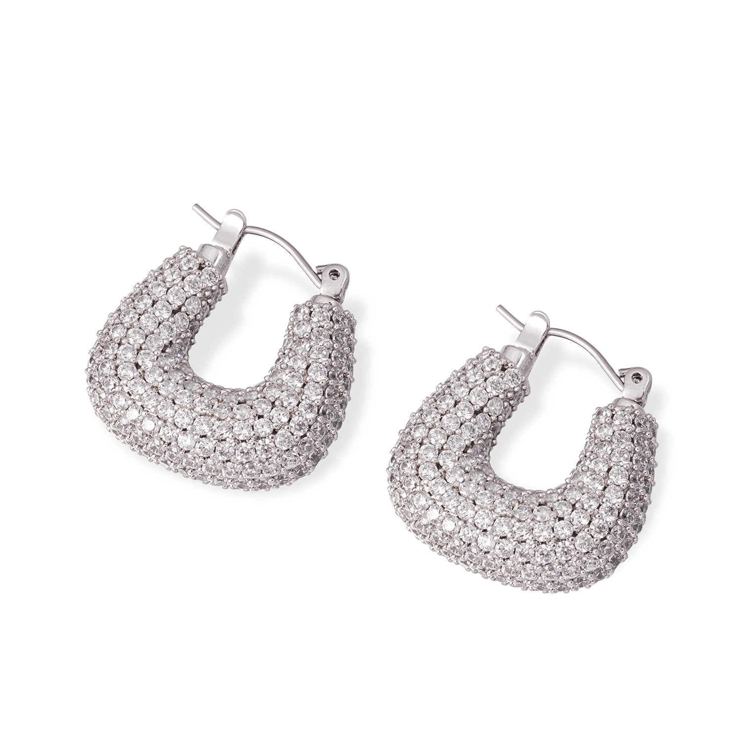 Dazzling Hoop Earrings