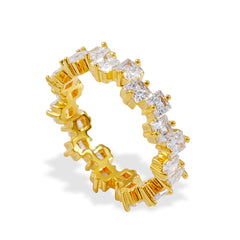 18ct Gold Plated Radiance Ring