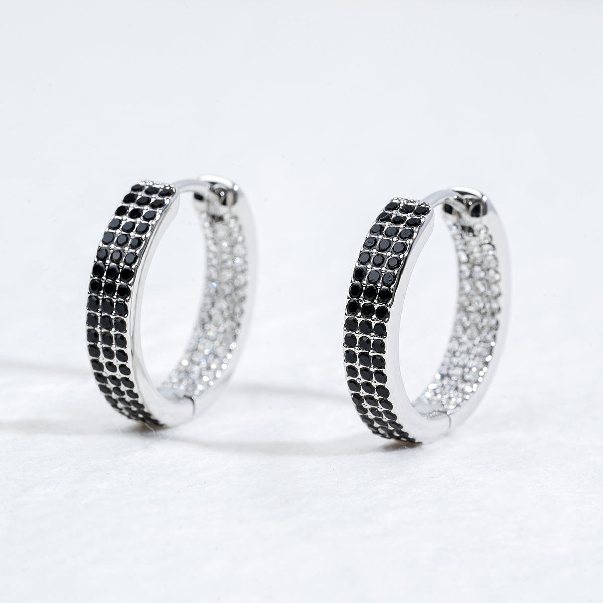 Sparkle and Shine Hoop Earrings