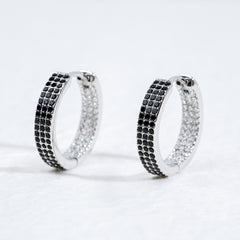 Sparkle and Shine Hoop Earrings