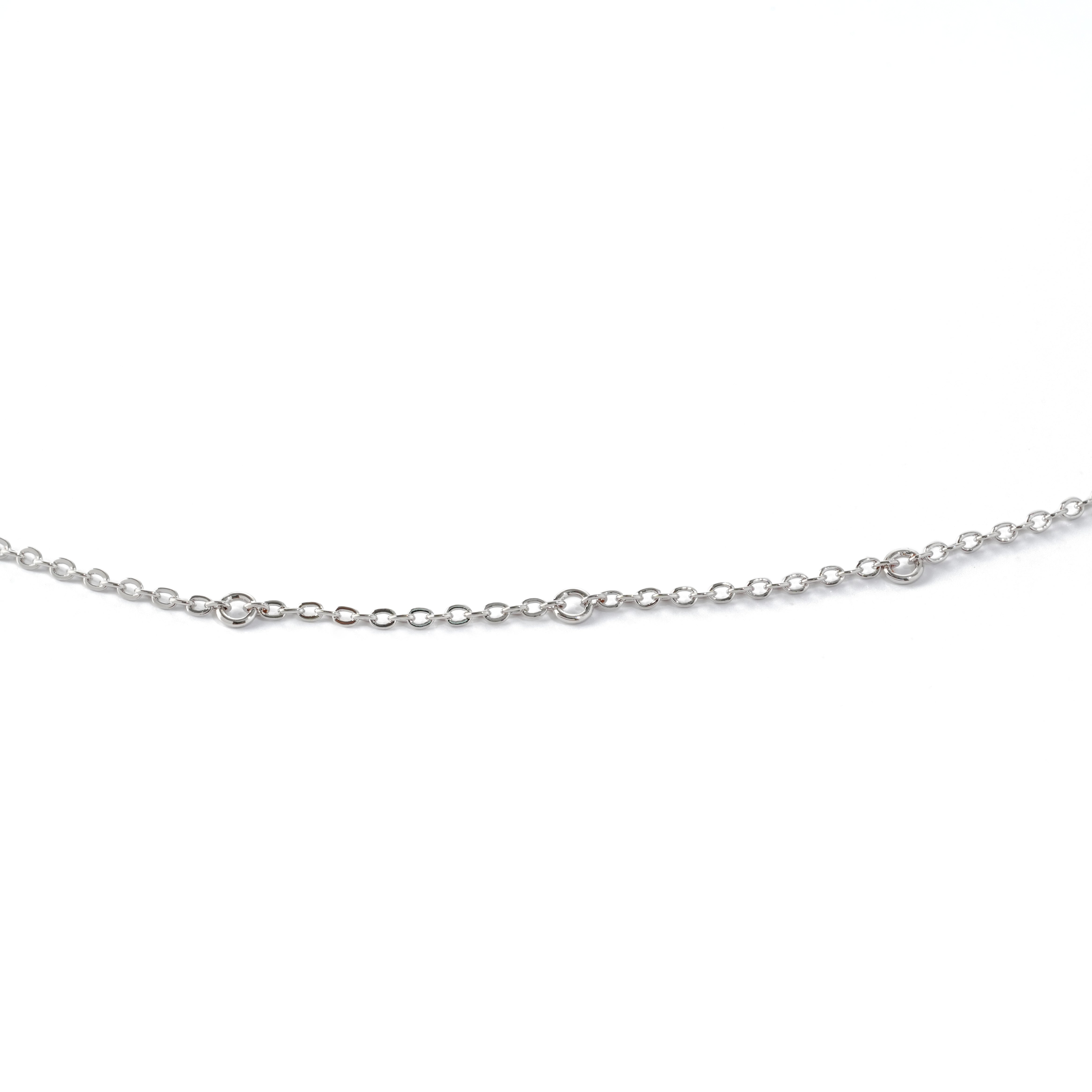 Minimalist Dual-Tone Necklace | 14K Gold & Gunmetal Plating | Modern Contrast Pendant Design | OEM Jewelry Manufacturer