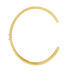 Baguette Zircon Cuff Bangle | OEM Fine Jewelry Manufacturer